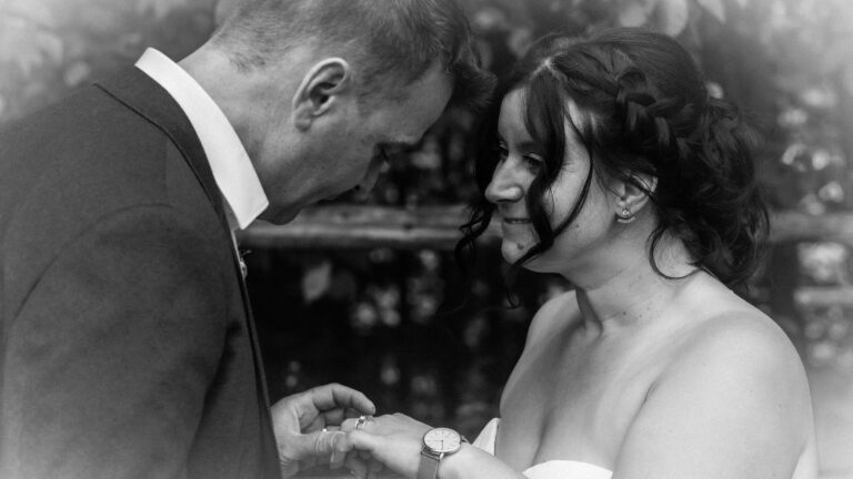échange d'anneaux mariage